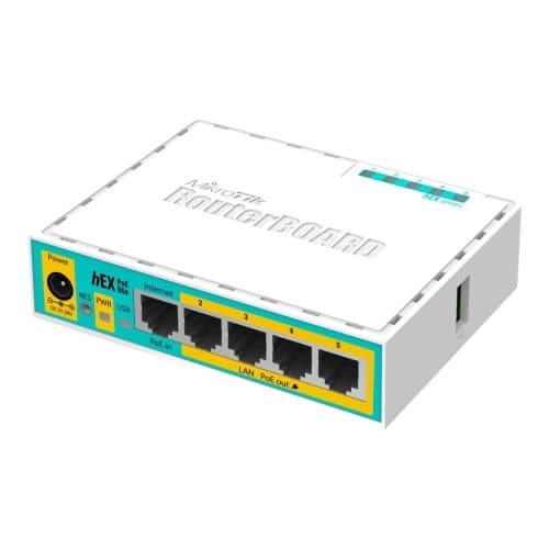 MikroTik RouterBOARD hEX lite RB750UPr2 - router - skrivbordsmodell