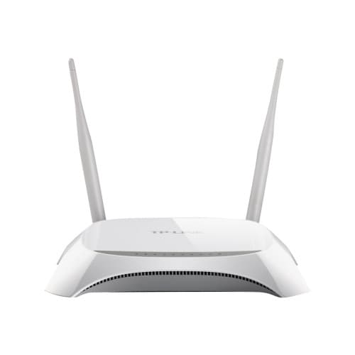 TP-Link TL-MR3420 3G/4G 300Mbps Wireless N Router - trådlös router - Wi-Fi - skrivbordsmodell Svart, Vit