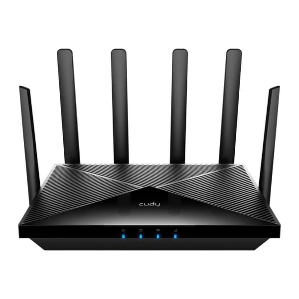 Cudy P5 - trådlös router - WWAN - Wi-Fi 6 - 5G, 4G - skrivbordsmodell, väggmonterbar