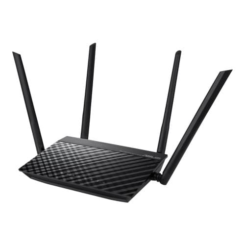 ASUS RT-AC1200 V2 - trådlös router - Wi-Fi 5 - skrivbordsmodell