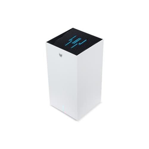 Acer Predator Connect T7 Wi-Fi 7 Mesh Router - trådlös router - Wi-Fi 7 - skrivbordsmodell Vit