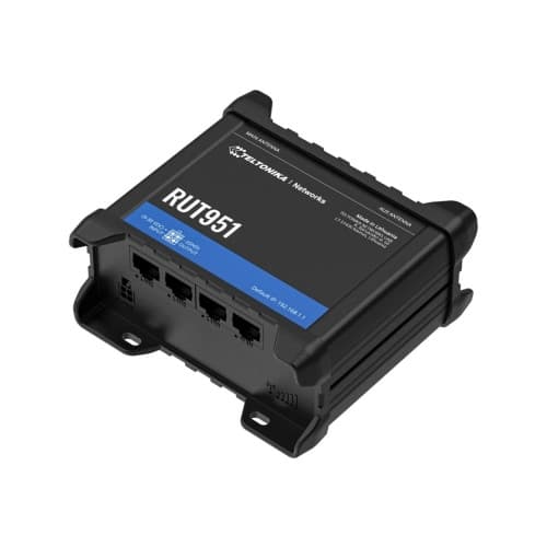 Teltonika RUT951 - trådlös router - WWAN - Wi-Fi - 3G, 4G - DIN-skenmonterbar, bordsmonterbar