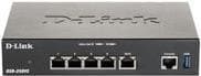 D-LINK Double-WAN Unified Services VPN-router 1 Gigabit WAN-port 3 Gigabit LAN-portar 1 Konfigurerbar Gigabit-port 950 Mbps Brandvägg (DSR-250V2/E)