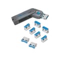 Miniatyrbillede 2 af 4: Logilink, USB-portblokering (1x nøgle og 8x låse), AU0045