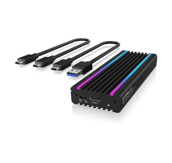 Raidsonic, Icy box, IB-1824ML-C31 hölje för 1x NVMe