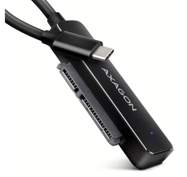 AXAGON, USB-C 5 Gbps - SATA 6G, 2,5" SSD/HDD SLIM Adapter, ADSA-FP2C
