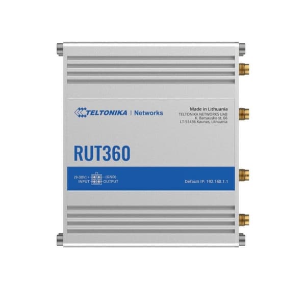 Teltonika, Industrial Cellular Router, RUT360 LTE CAT6