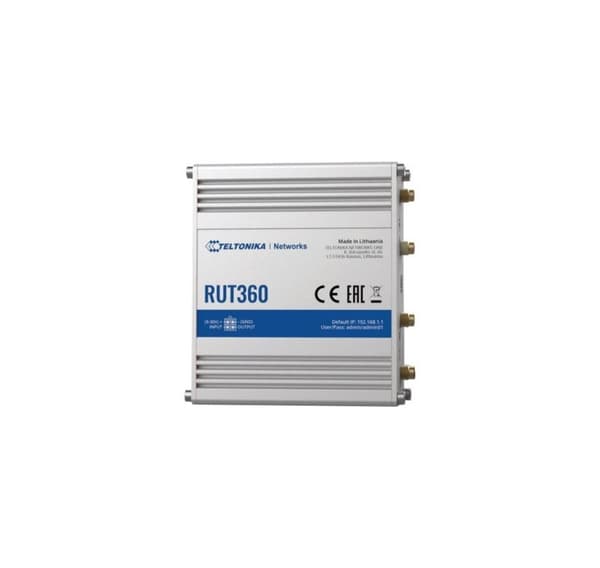 Teltonika, Industrial Cellular Router, RUT360 LTE CAT6