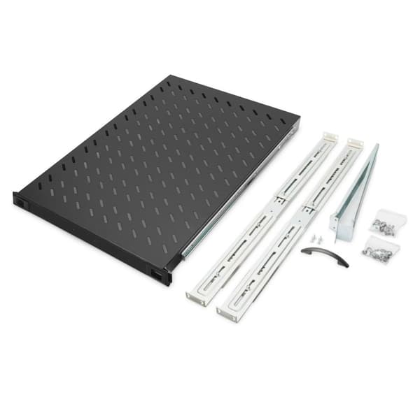 Digitus, udtrækkelig hylde til 483 mm skabe, DN-19 TRAY-2-1000SW
