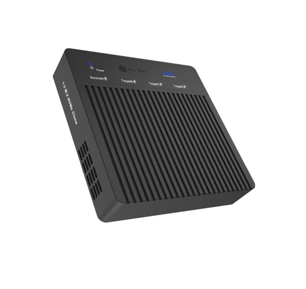 Raidsonic, 4-Bays USB4 Duplikator (1:3 klon) til NVMe M.2 SSD, IB-4013MCL-C4