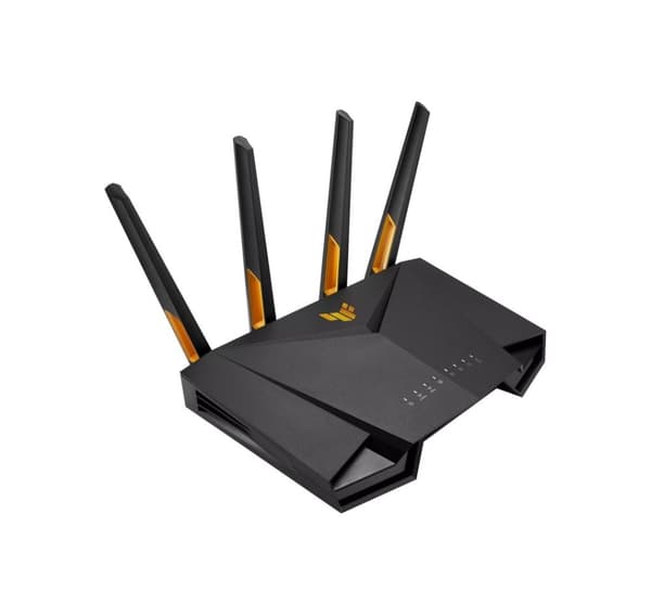 Asus, Wireless Wifi 6 AX4200 Dual Band Gigabit Router, EU og UK plugg, TUF-AX4200