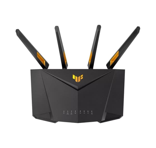 Asus, Wireless Wifi 6 AX4200 Dual Band Gigabit Router, EU og UK plugg, TUF-AX4200