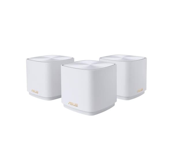 Asus, ZenWiFi XD4 Plus (W-3-PK) Wireless-AX1800 (3 kpl) Valkoinen