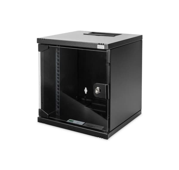 Digitus, seinäasennuskaappi, DN-10-06U-B