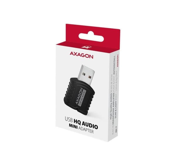 AXAGON, ADA-17 USB - HQ Mini Audio Adapter