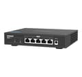 Miniatyrbild 4 av 10: QNAP, 5 portar 2,5 Gbps Auto Negotiation (2,5G/1G/100M), QSW-1105-5T