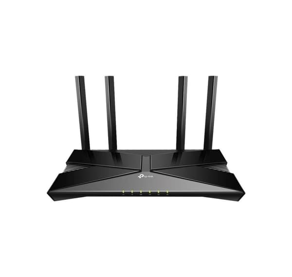TP-LINK, AX1800 Dual Band Wi-Fi 6-ruter, EX220 Sort