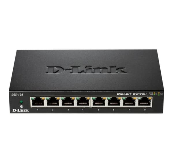 D-Link, Switch, DGS-108/E