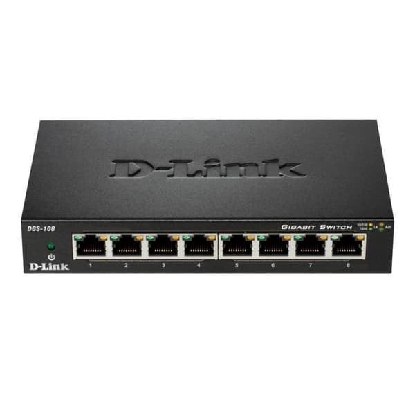 D-Link, Switch, DGS-108/E