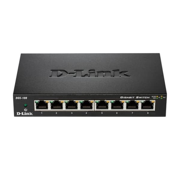 D-Link, Switch, DGS-108/E