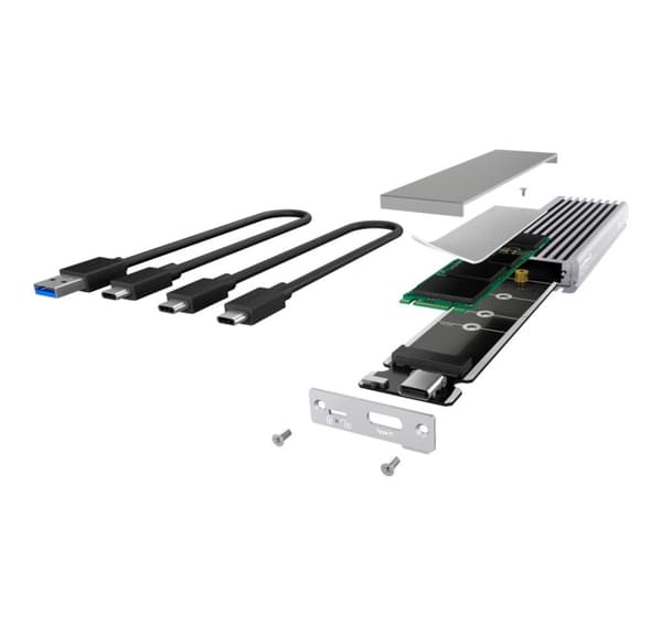 Raidsonic, Icy box Ekstern Type-C™-kabinet til M.2 NVMe SSD, IB-1817Ma-C31