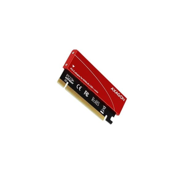 AXAGON, PCI-Express x16 intern adapter för att ansluta en NVMe M.2 SSD till en stationär PCEM2-S