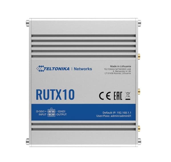 Teltonika, teollisuusreititin, RUTX10