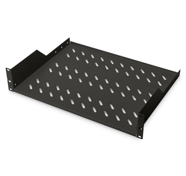 Digitus, 2U fast hylde til stativer, DN-19 BAKKE-2-SW