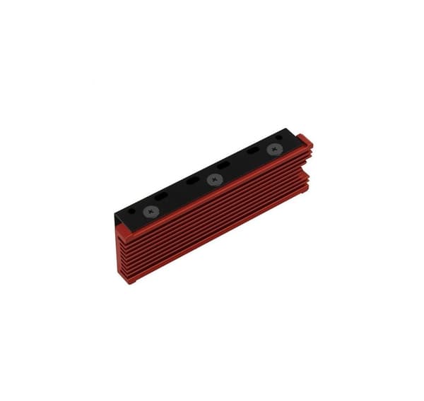 AXAGON, Passiv aluminiumskøler til alle M.2 SSD'er, størrelse 2280, høj 12 mm, CLR-M2