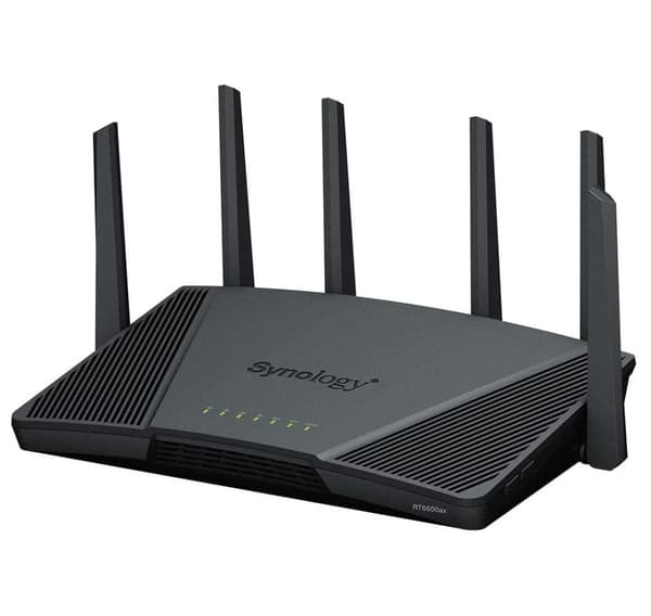 Synology, ultrahurtig og sikker trådløs router til hjemmet, RT6600ax