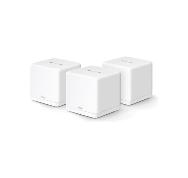 Mercusys, AX1500 Whole Home Mesh WiFi 6-system, Halo H60X (3-pakning)