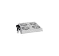 Miniatyrbillede 3 af 4: SOMI Networks, 4-ventilator enhed til stativskabe til 19" ramme, VENT-4F