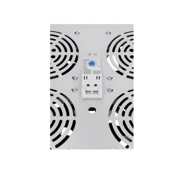SOMI Networks, 4-ventilator enhed til stativskabe til 19" ramme, VENT-4F