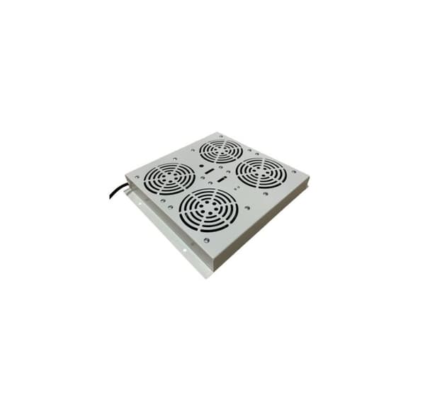 SOMI Networks, 4-ventilator enhed til stativskabe til 19" ramme, VENT-4F