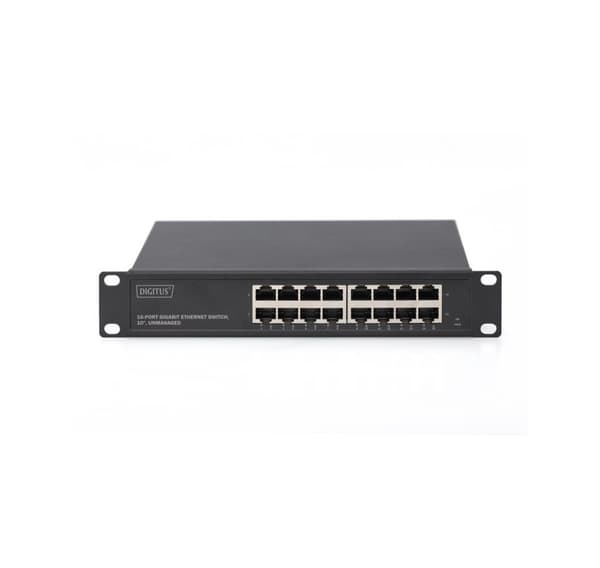 Digitus, 16-ports Gigabit Ethernet-switch, DN-80115
