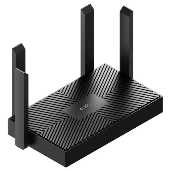Cudy WR1500 trådløs router Gigabit Ethernet Dual-band (2,4 GHz / 5 GHz) Sort