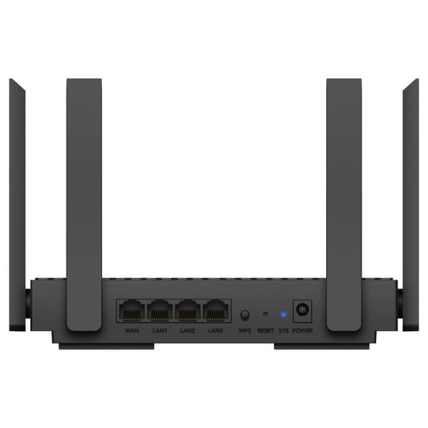 Cudy WR1500 trådløs router Gigabit Ethernet Dual-band (2,4 GHz / 5 GHz) Sort