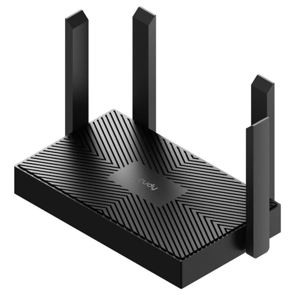 Cudy WR1500 trådløs router Gigabit Ethernet Dual-band (2,4 GHz / 5 GHz) Sort