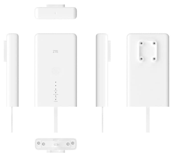 ZTE MC889 5G Router + Z1320 ODU/IDU KIT