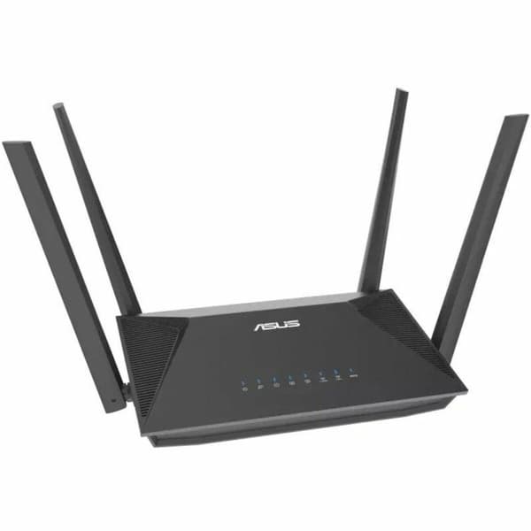 Router Asus RT-AX52 Svart RJ45 Ethernet LAN Wi-Fi