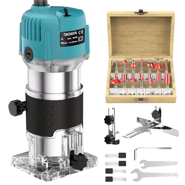 Træfræsemaskine, 800W effekt, 30000 RPM hastighed,800W