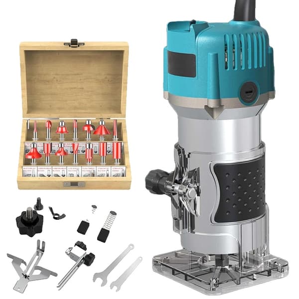 Puuporakone, 800W Teho, 30000RPM Nopeus,EU-pistoke