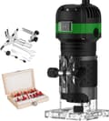 Miniatyrbild 1 av 2: Träfräs, 800W effekt, 30 000 RPM hastighet,Standard + 15 fräskniv