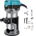 Pikkukuva 2 / 2: Puuporakone, 710W teho, nopeus 13000-33000 RPM, alumiiniseosmateriaali,Kiinteä perusta