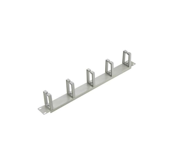SOMI Networks, 19" Cable Management Bar med 5 stk. Plastc-ringe, CMB-03G
