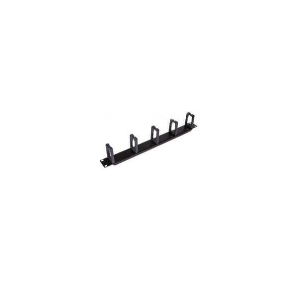 SOMI Networks, 19" kabelstyringsstang med 5 stk. plastringe, CMB-03