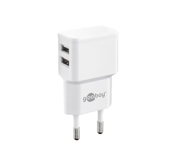 Goobay, Dual USB-oplader, 44952