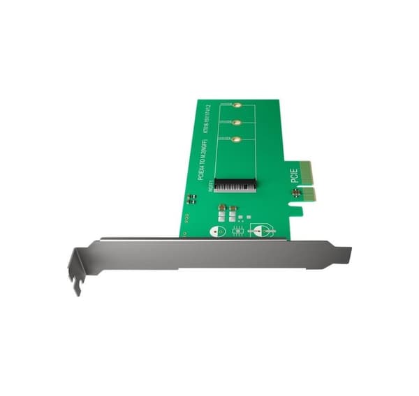 Icy Box IB-PCI208 PCIe-kortti, M.2 PCIe SSD - PCIe 3.0 x4 isäntä