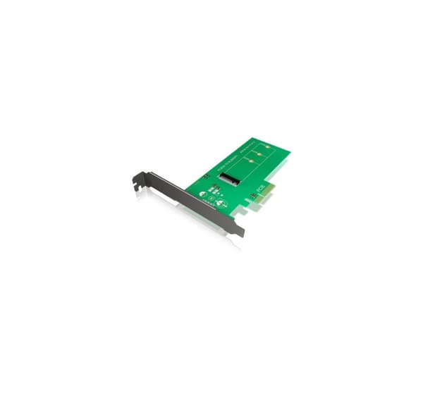Icy Box IB-PCI208 PCIe-kortti, M.2 PCIe SSD - PCIe 3.0 x4 isäntä