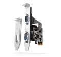 Miniatyrbilde 1 av 6: AXAGON, PCI-Express-kort med to 250 kbps serielle porter, PCEA-S2N